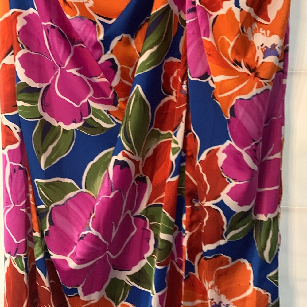 Maggy London multi floral dress 6 - Picture 2 of 8